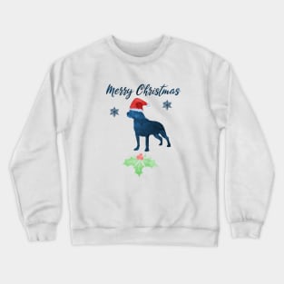 Christmas Rottweiler Crewneck Sweatshirt